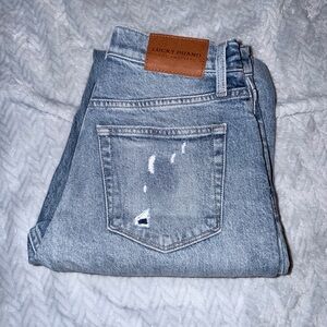 Lucky Brand Women’s Faded Blue Denim Jeans